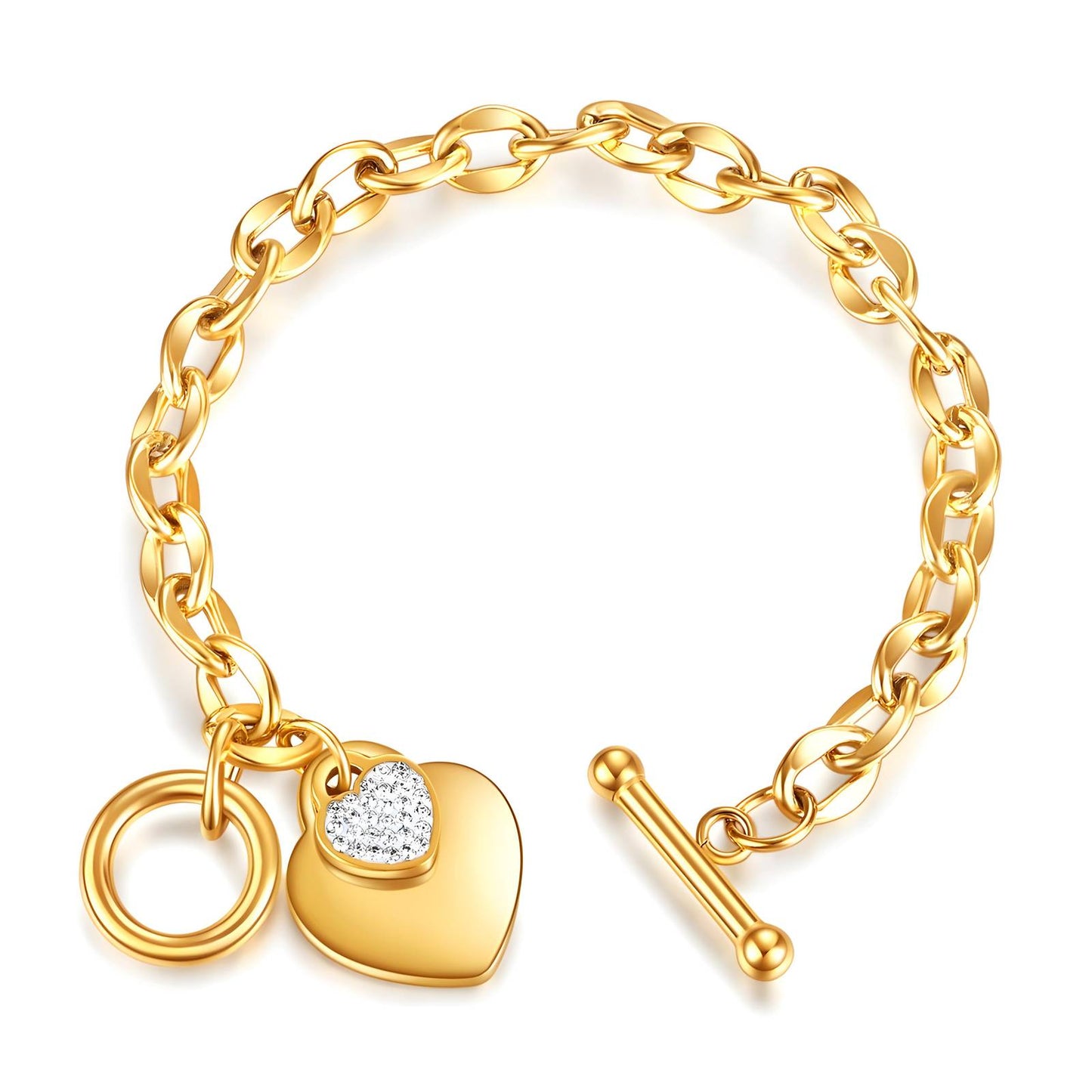 Linked Hearts Bracelet