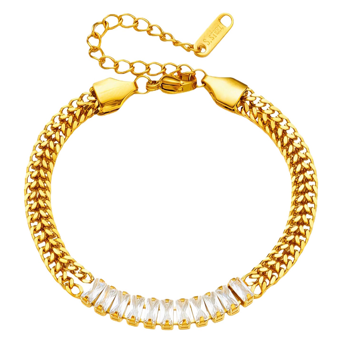 Golden Weave Bracelet
