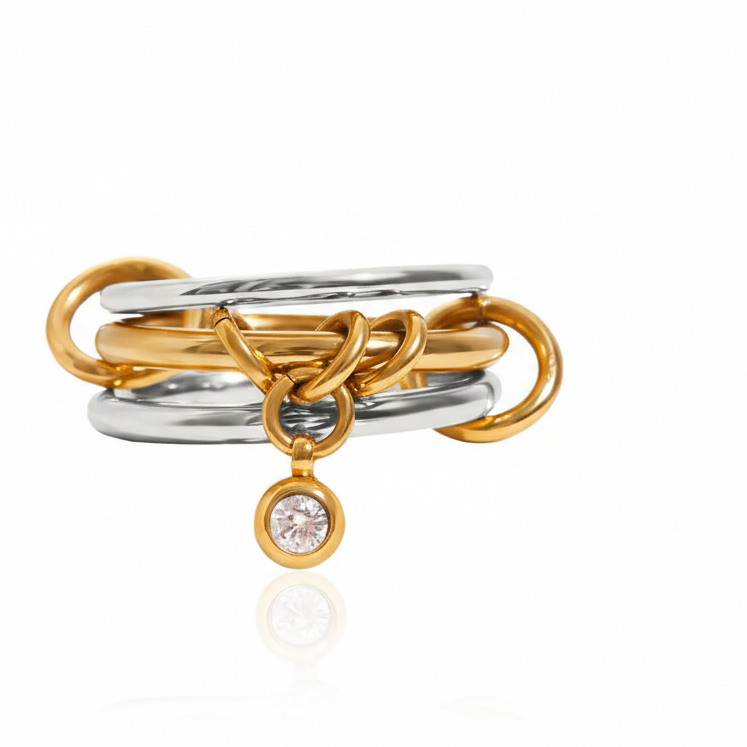 Triara Ring (Two Tone)