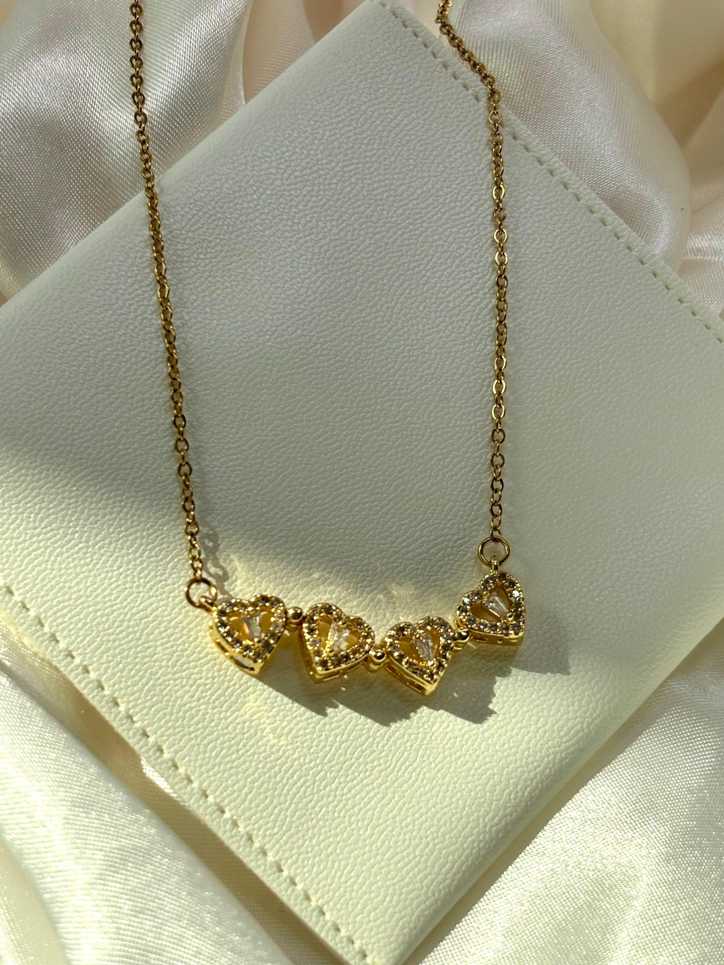 Magnetic Hearts Necklace