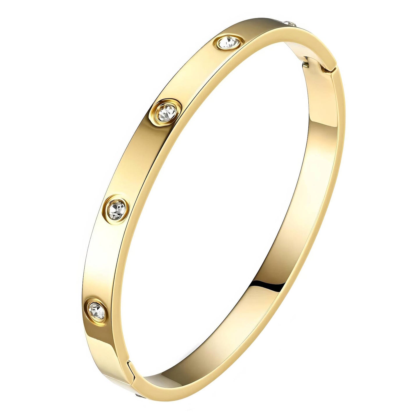 Zirconia Classic Bangle