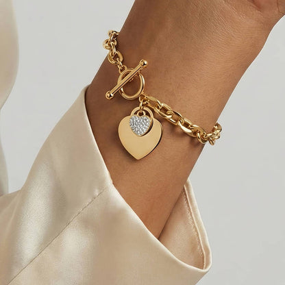 Linked Hearts Bracelet