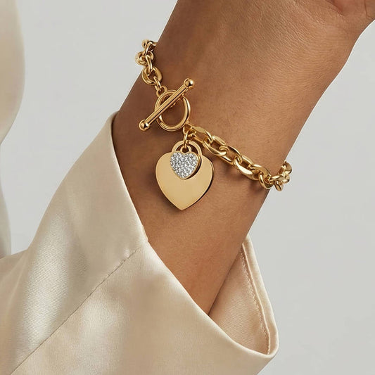 Linked Hearts Bracelet