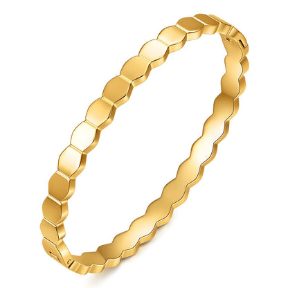 Honeycomb Bangle