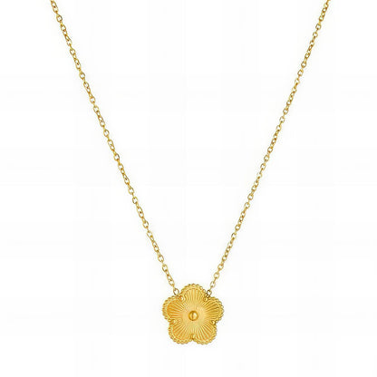 Golden Flower Necklace