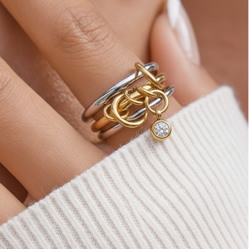 Triara Ring (Two Tone)