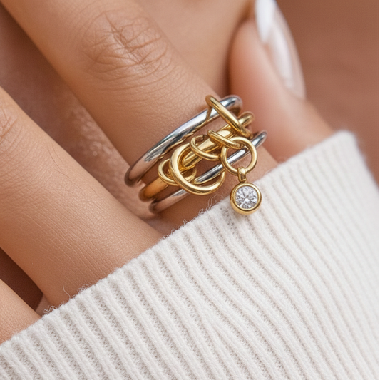 Triara Ring (Two Tone)