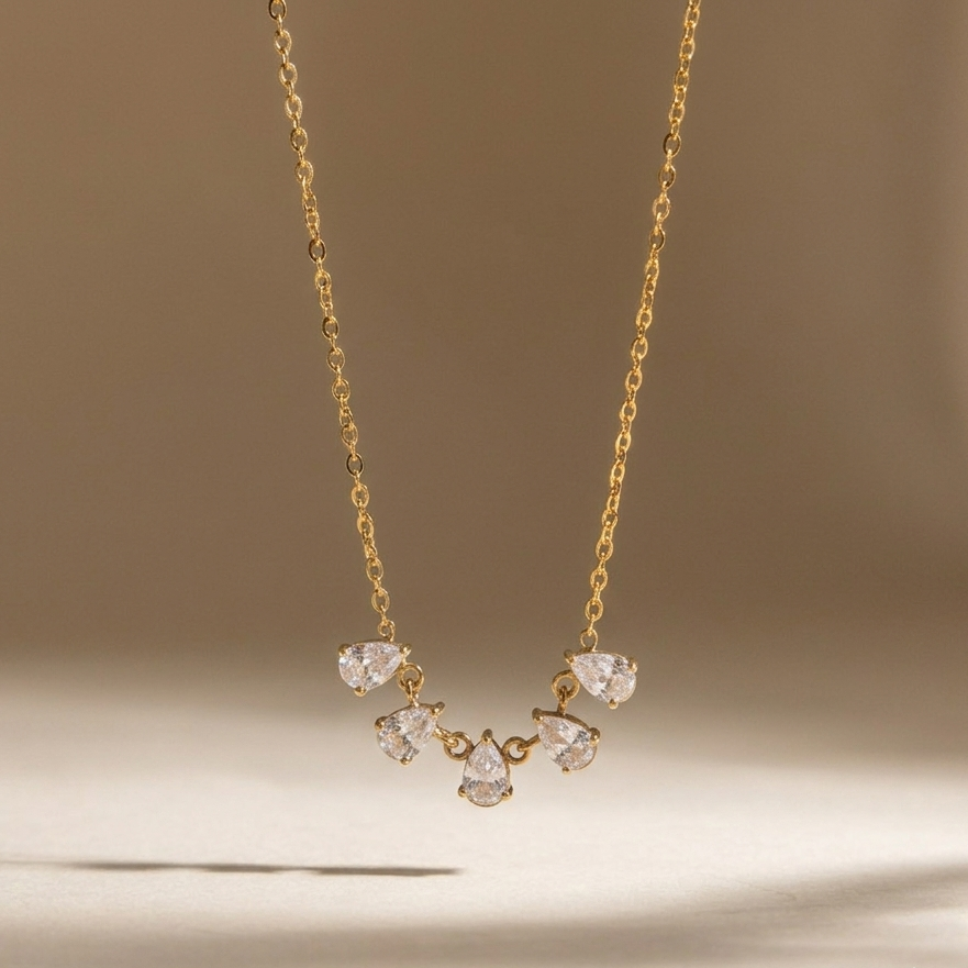 Nova Teardrop Necklace