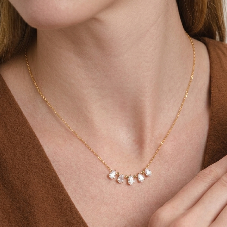 Nova Teardrop Necklace