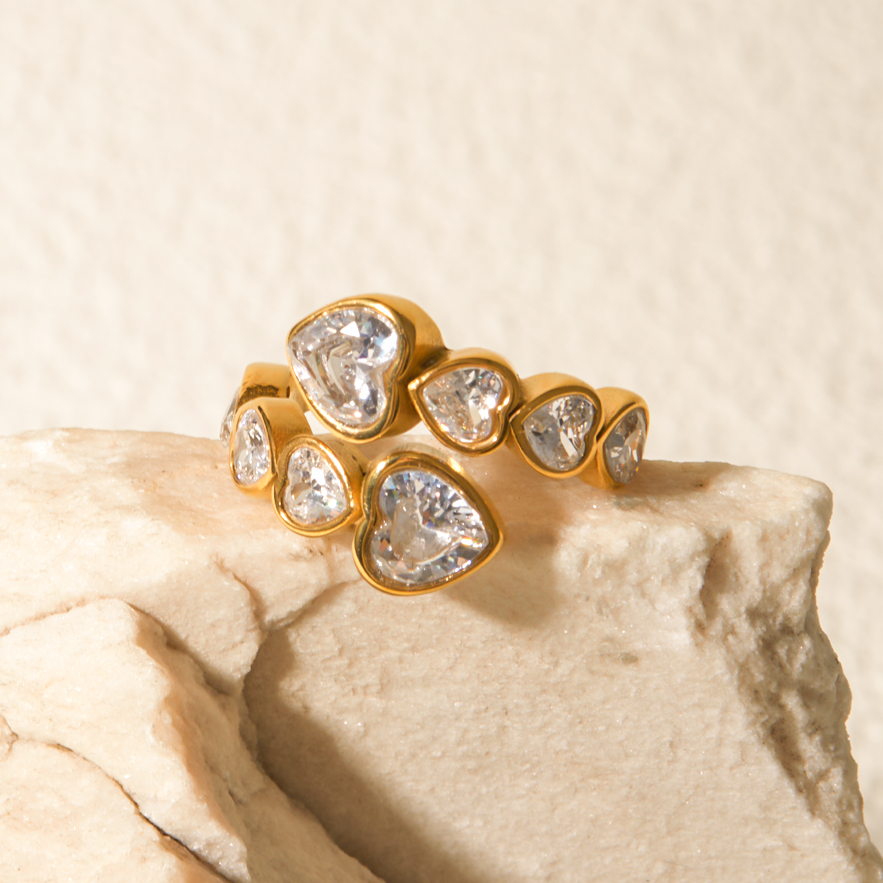 Amour Heart Ring