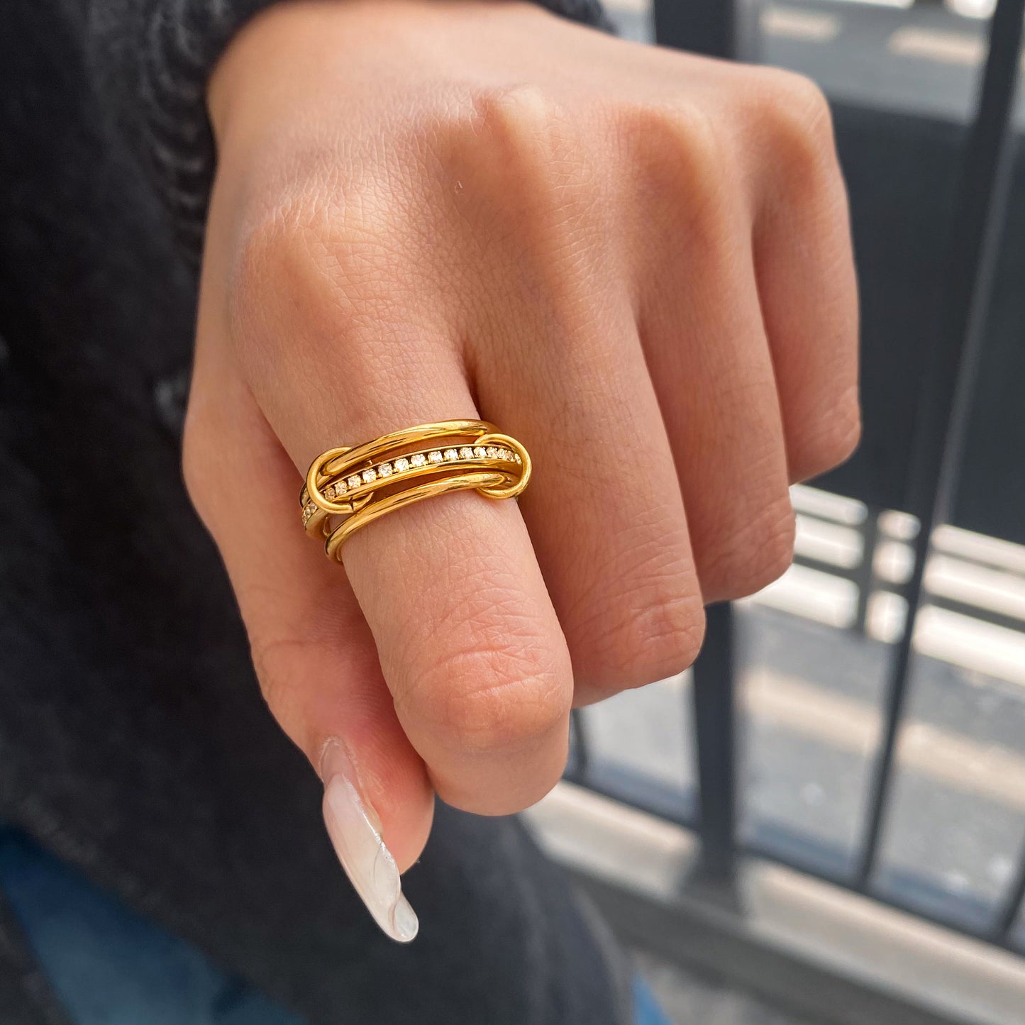 TrioStack Ring