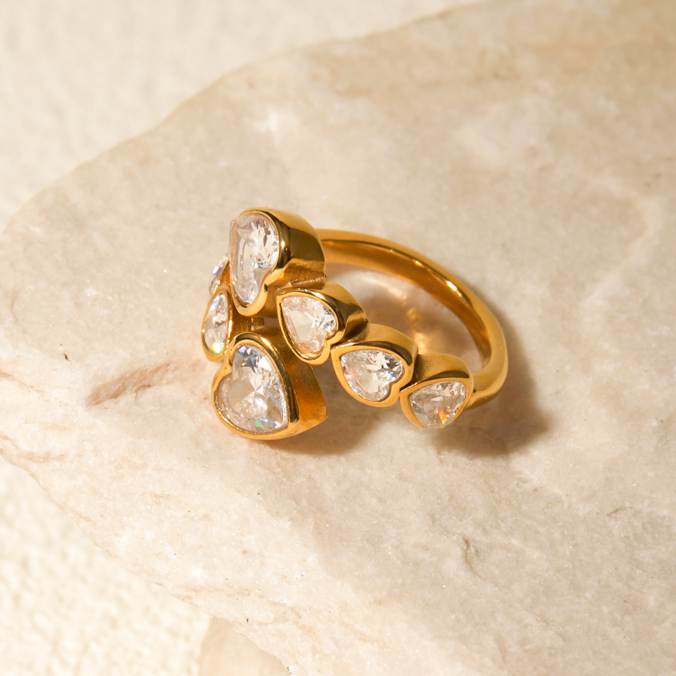 Amour Heart Ring