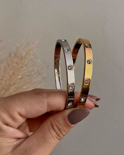 Zirconia Classic Bangle
