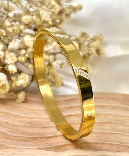 Zircon Trio Bangle