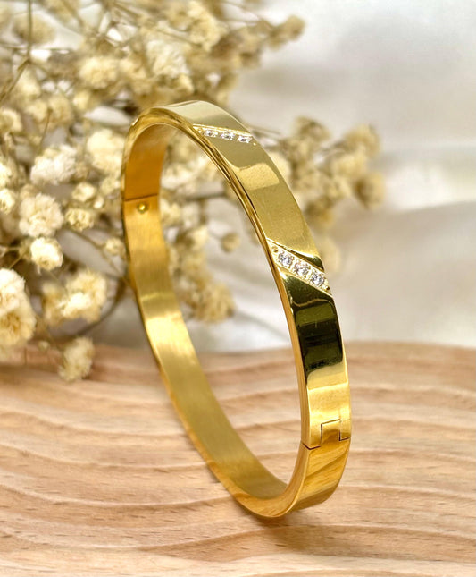 Zircon Trio Bangle
