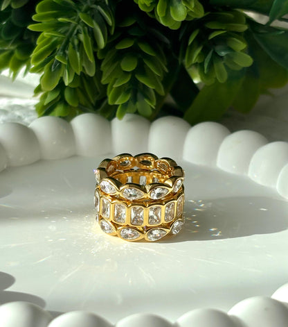 Serene TearDrop Ring