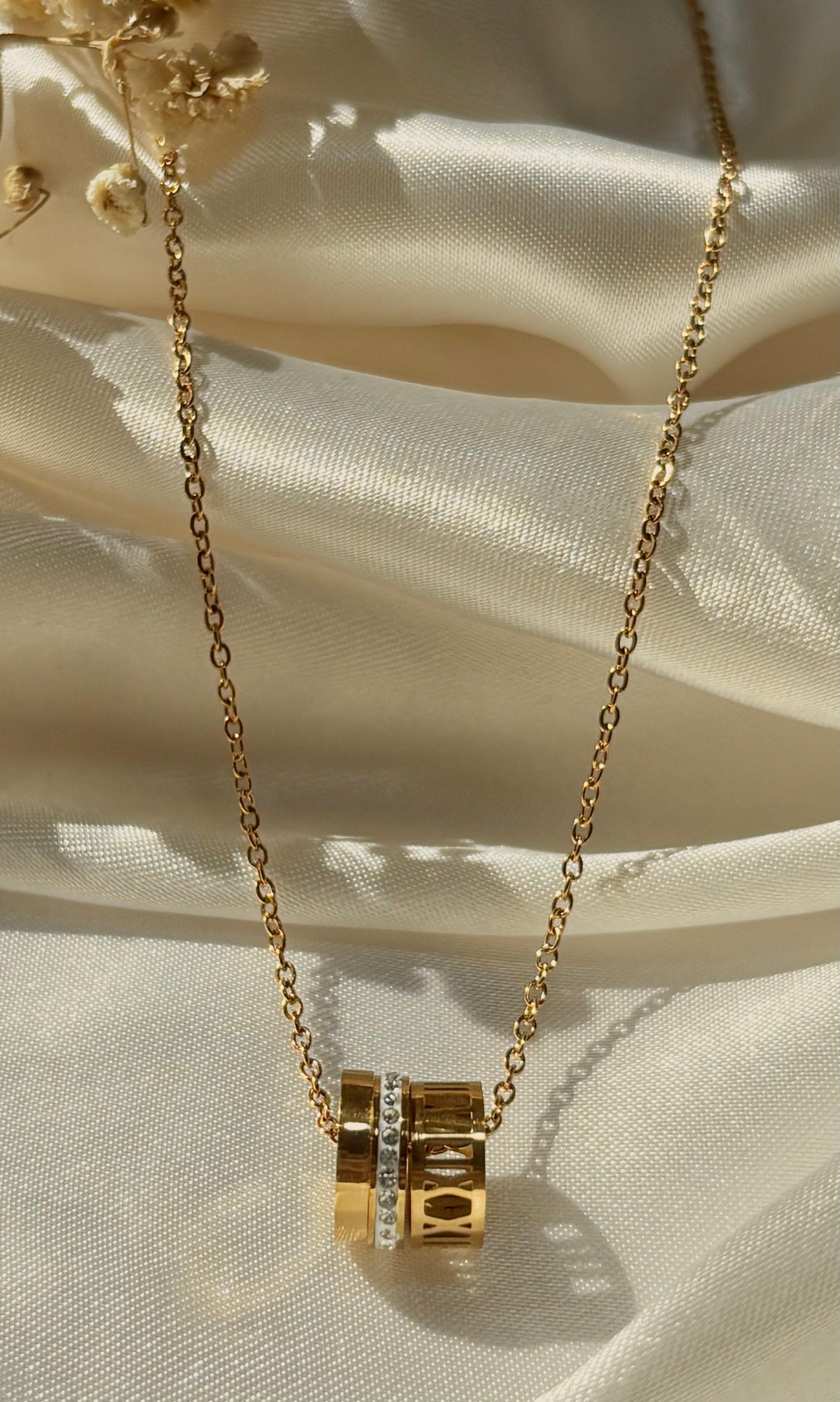 Trio Roman Necklace