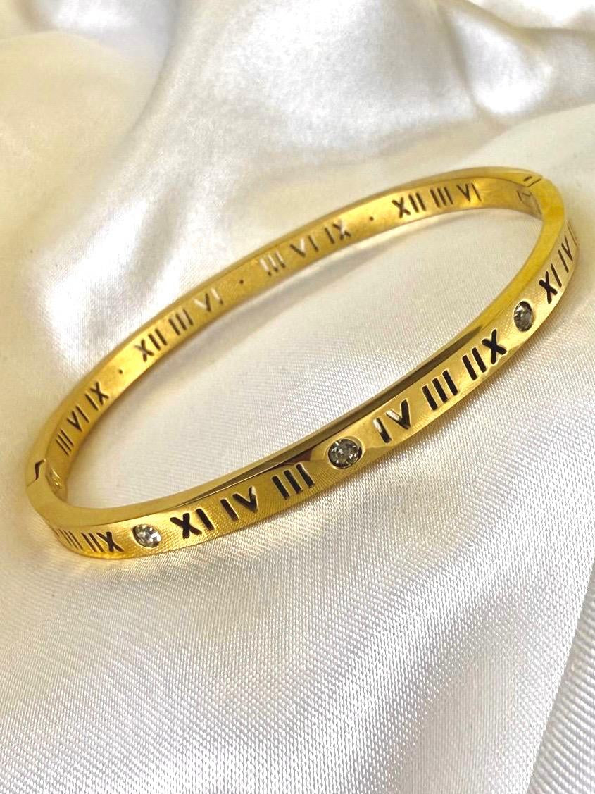 Roman Numerals Bangle