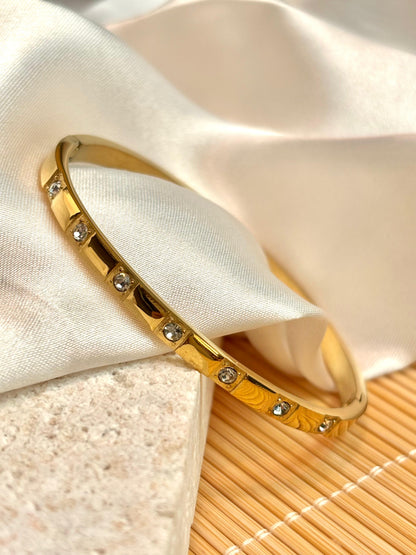 Zirconia Tile Bangle