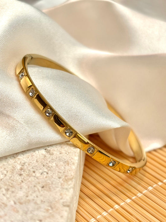 Zirconia Tile Bangle
