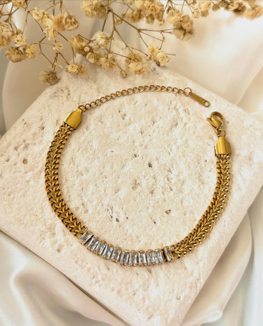 Golden Weave Bracelet
