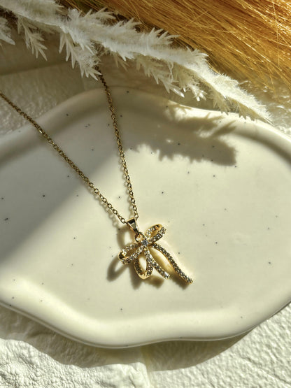 Bow Necklace