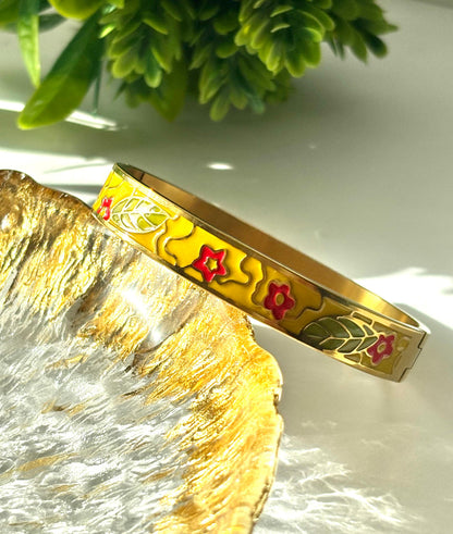 Floriva Enamel Bangle