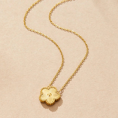 Golden Flower Necklace