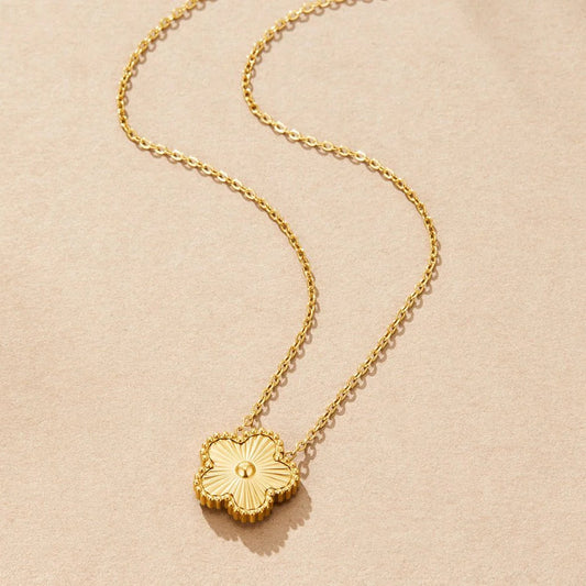 Golden Flower Necklace