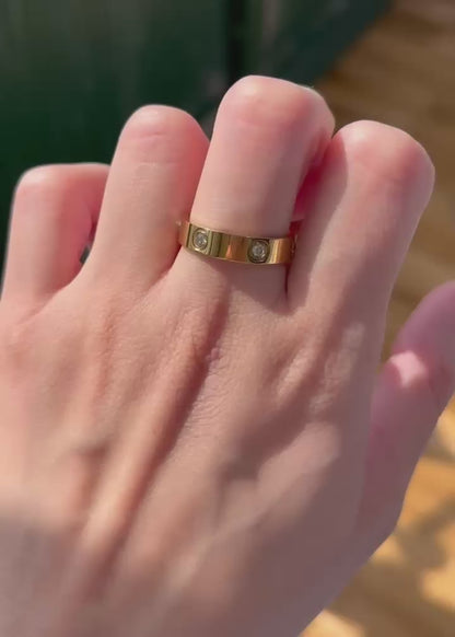 Zirconia Classic Ring